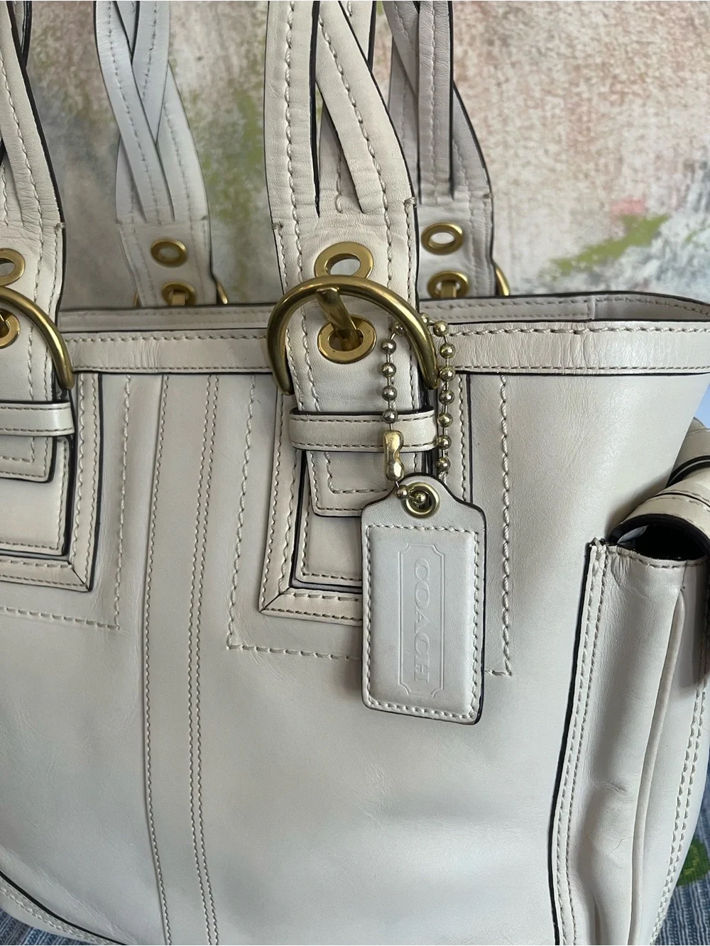 Vintage 2006 Coach Soho Braided Multi-Function Tote Style 10049